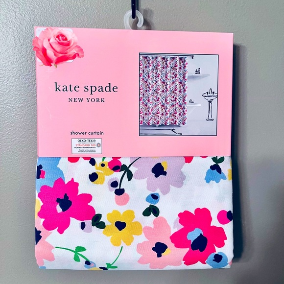 kate spade Bath New Kate Spade Wildflower Bouquet Shower Curtain